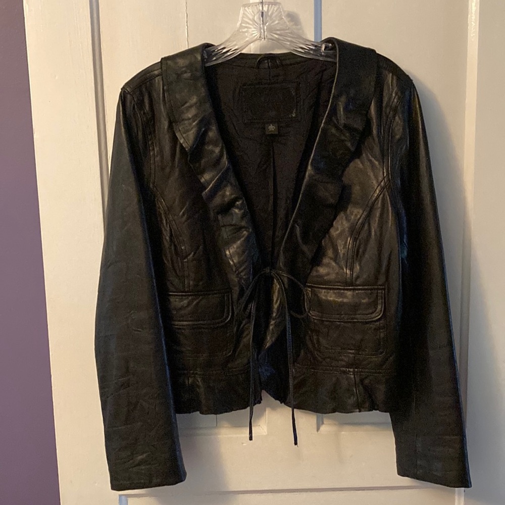 Vintage Old Navy Leather Jacket
